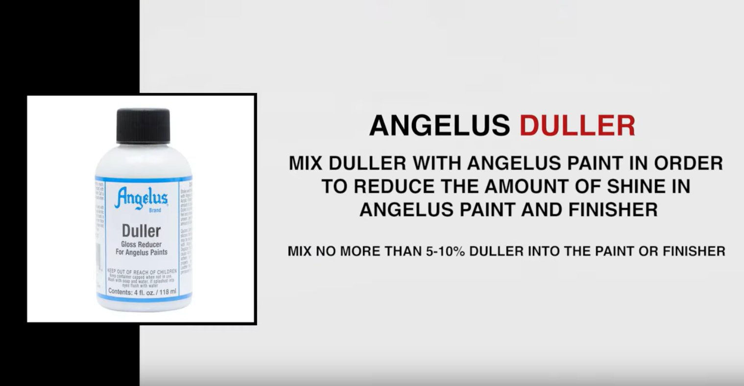 The Do's & Don'ts of Using Angelus Duller