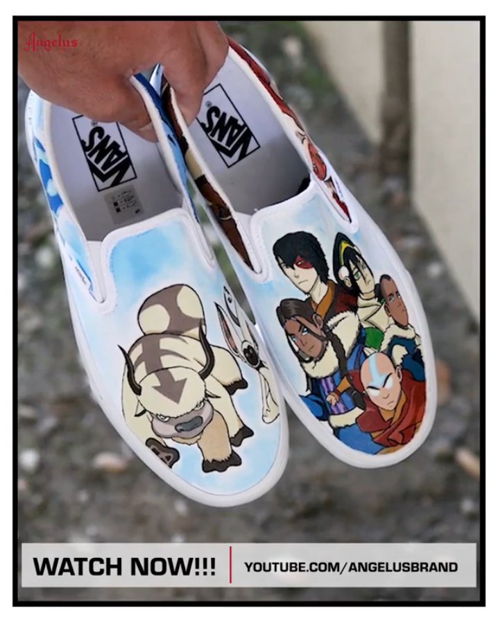Custom Avatar Vans Tutorial + More Great Customs - Angelus Direct