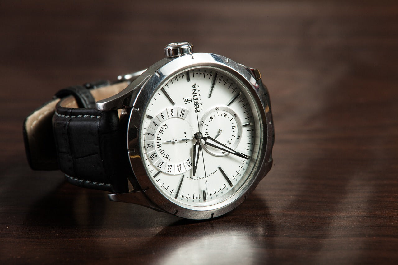 leather watch