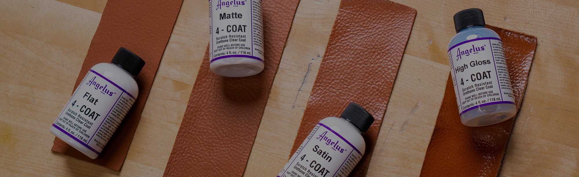 4-Coat Urethane Clear Coat - Angelus Direct