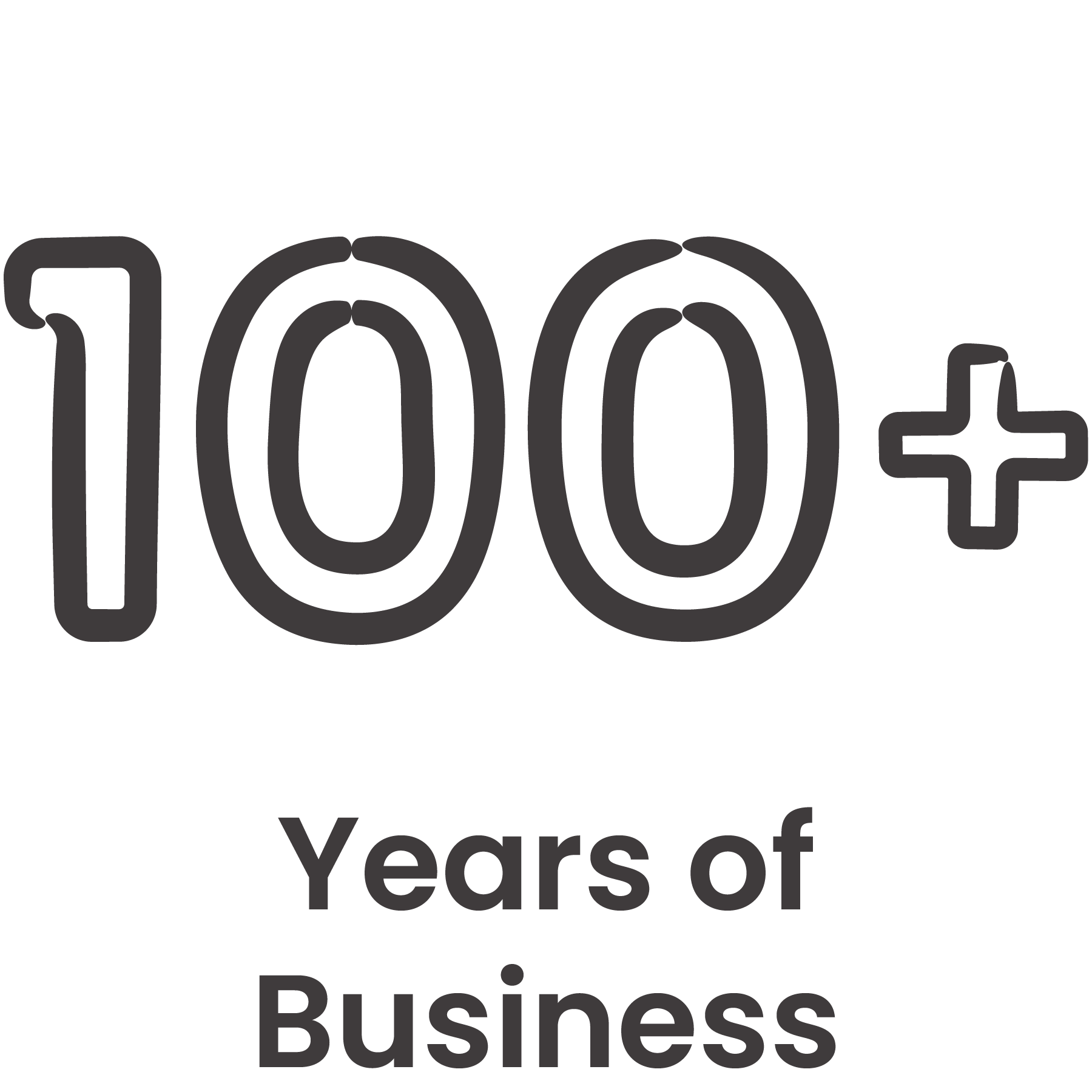 100+ Years in Business