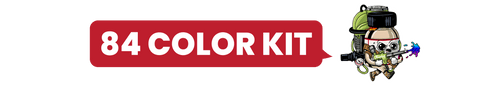 Complete Standard Color Kit - 84 colors color swatch
