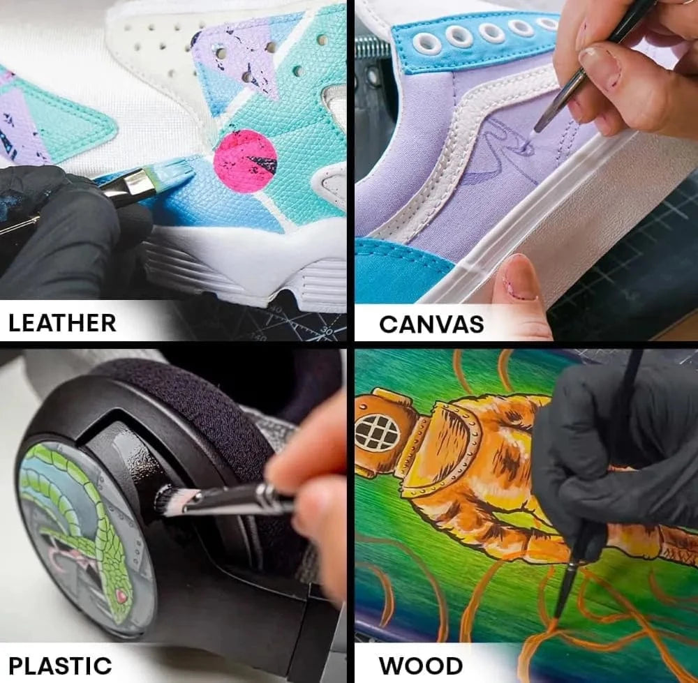 Use Angelus Paints On