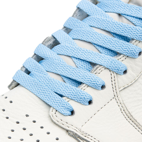 Lace Lab Carolina Blue Jordan 1 Replacement Shoelaces on Aj1