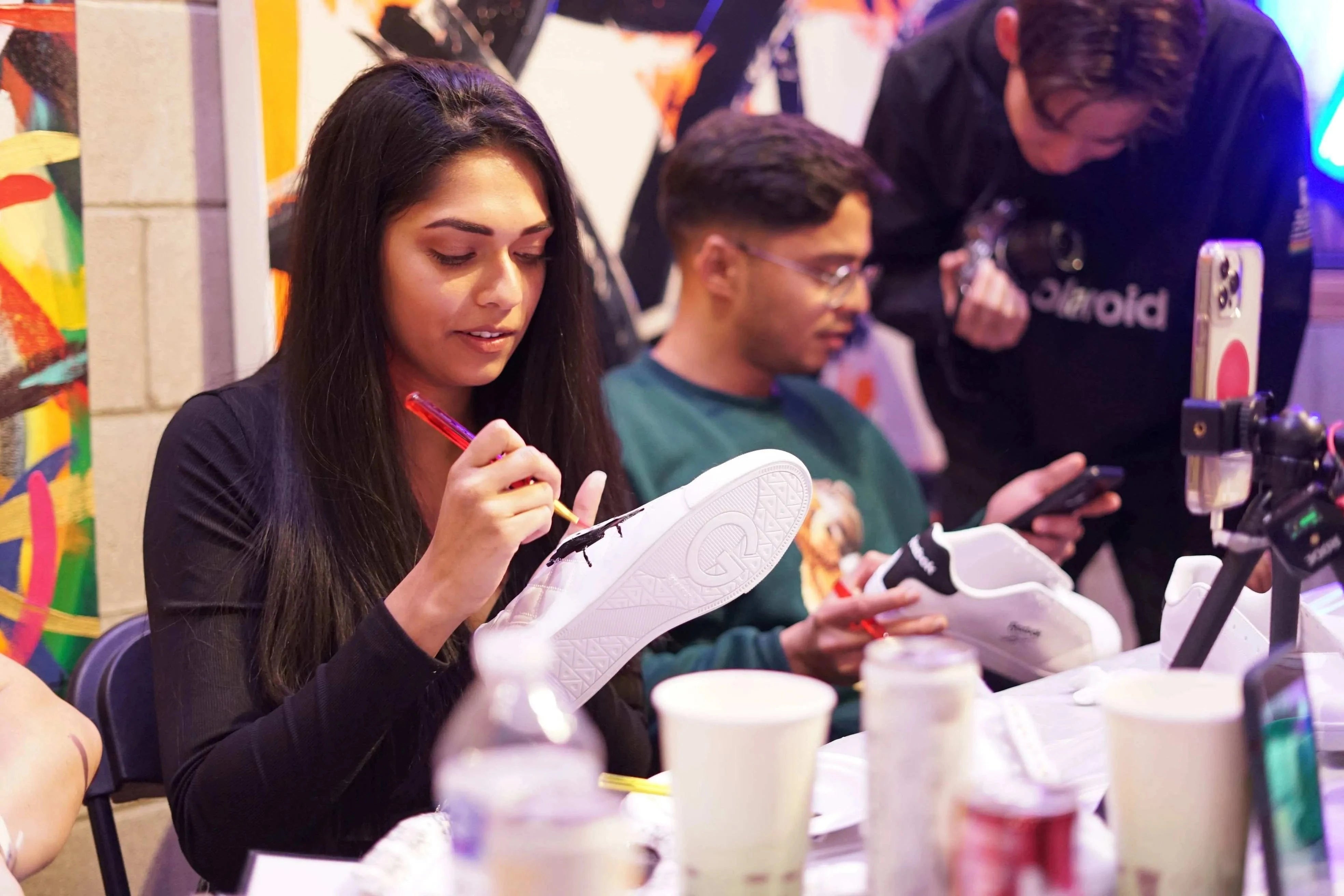 Sneaker Painting & Customization Workshop in Los Angeles / Orange County