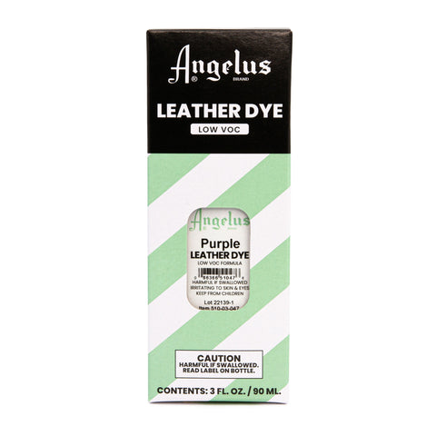 Angelus Purple Low VOC Leather Dye - 3 oz.