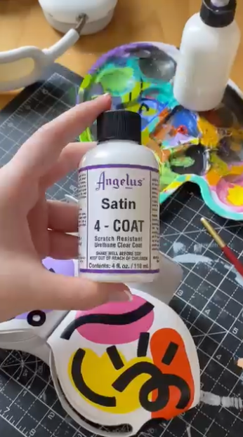 Angelus 4-Coat Satin finisher