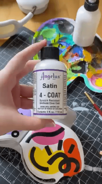 Angelus 4-Coat Satin finisher