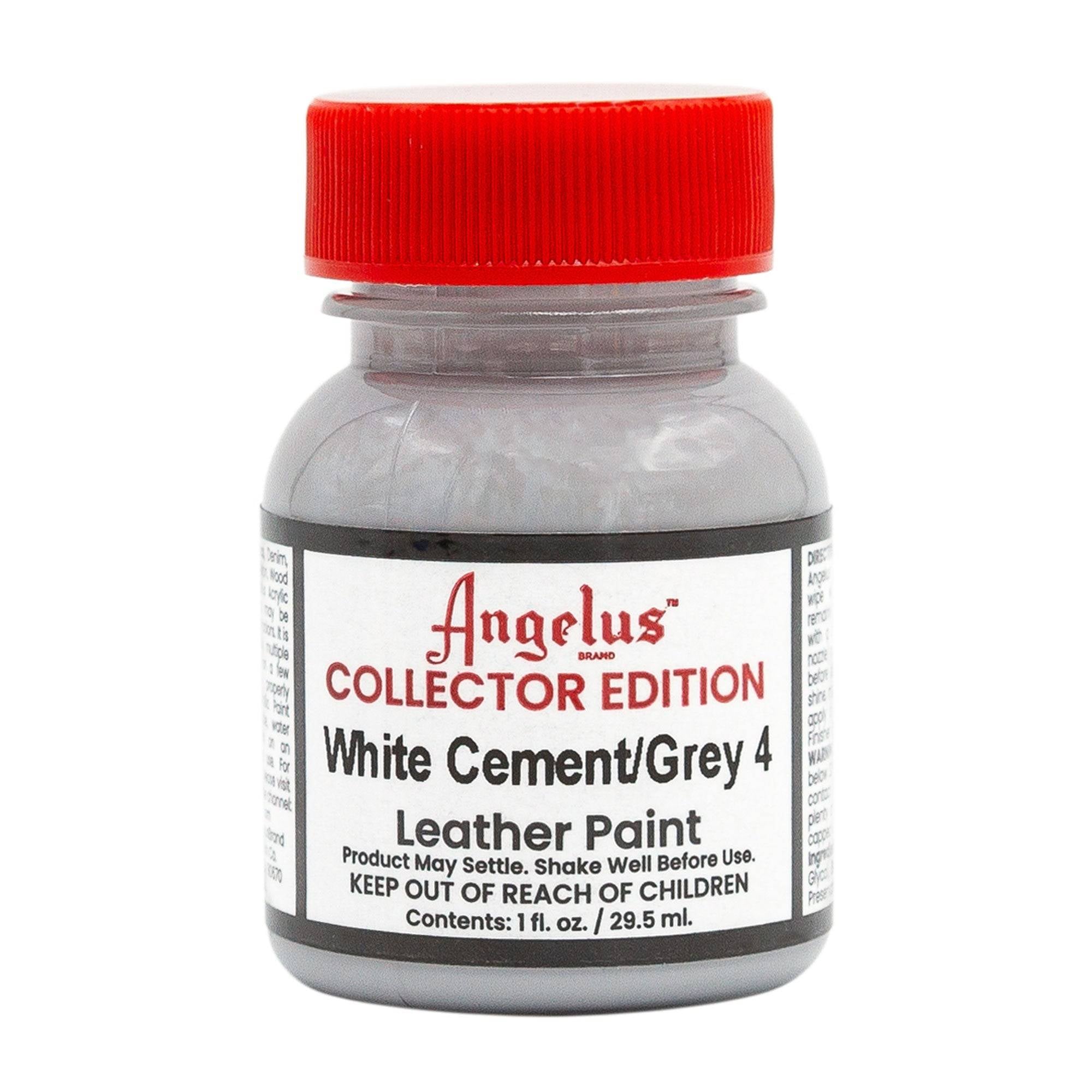 Angelus Collector Edition Acrylic Leather Paint 1oz White Cement