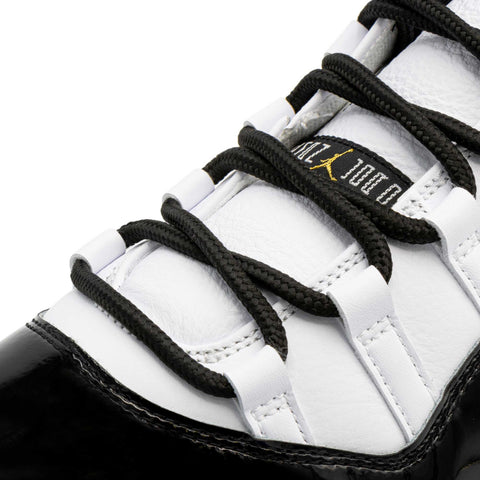 Black - XI Rope Laces on shoe Jordan XI