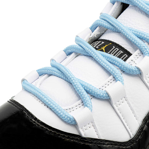 Legend Blue - XI Rope Laces on shoe Jordan XI