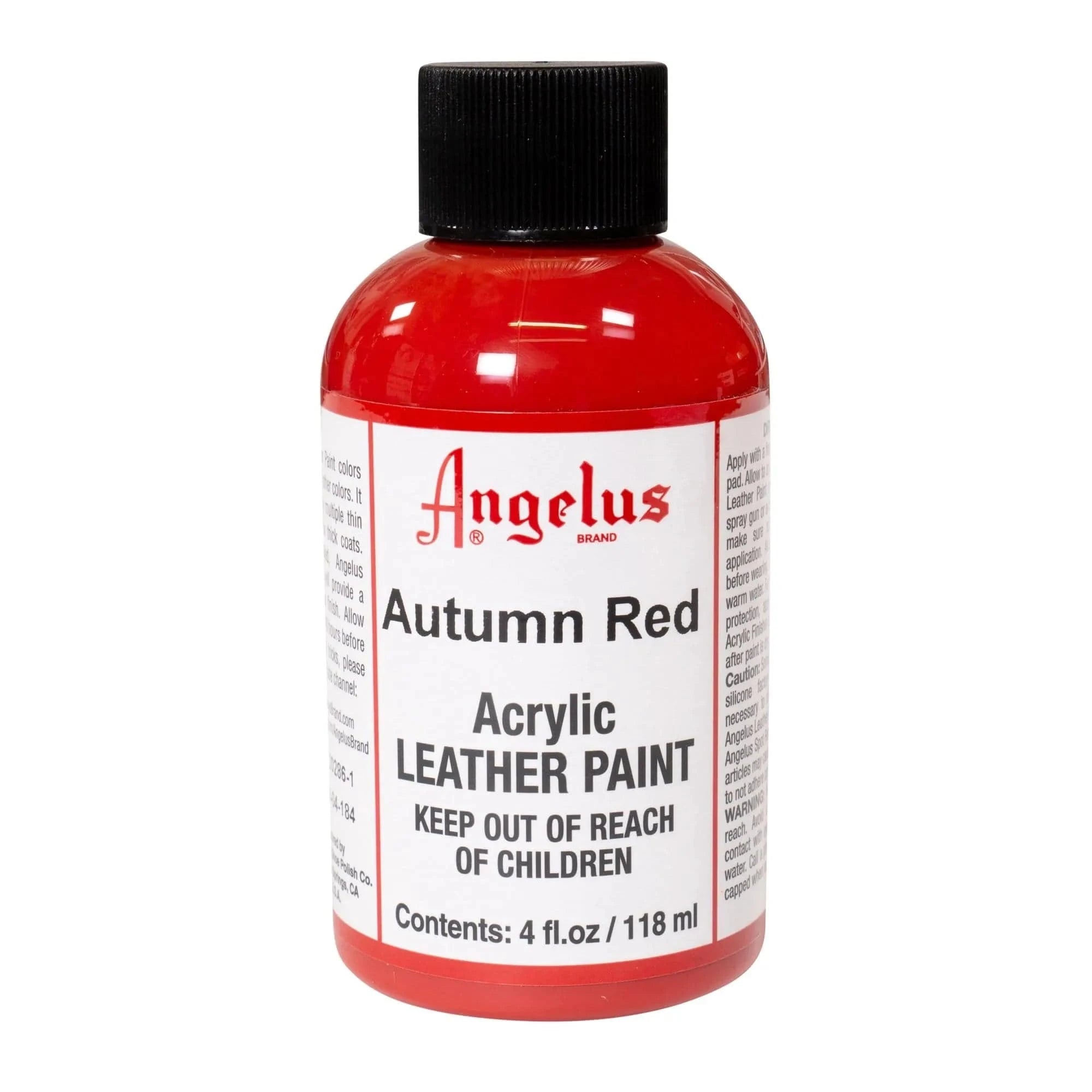 Angelus Direct Angelus Autumn Red Paint 4 oz. Standard Paint