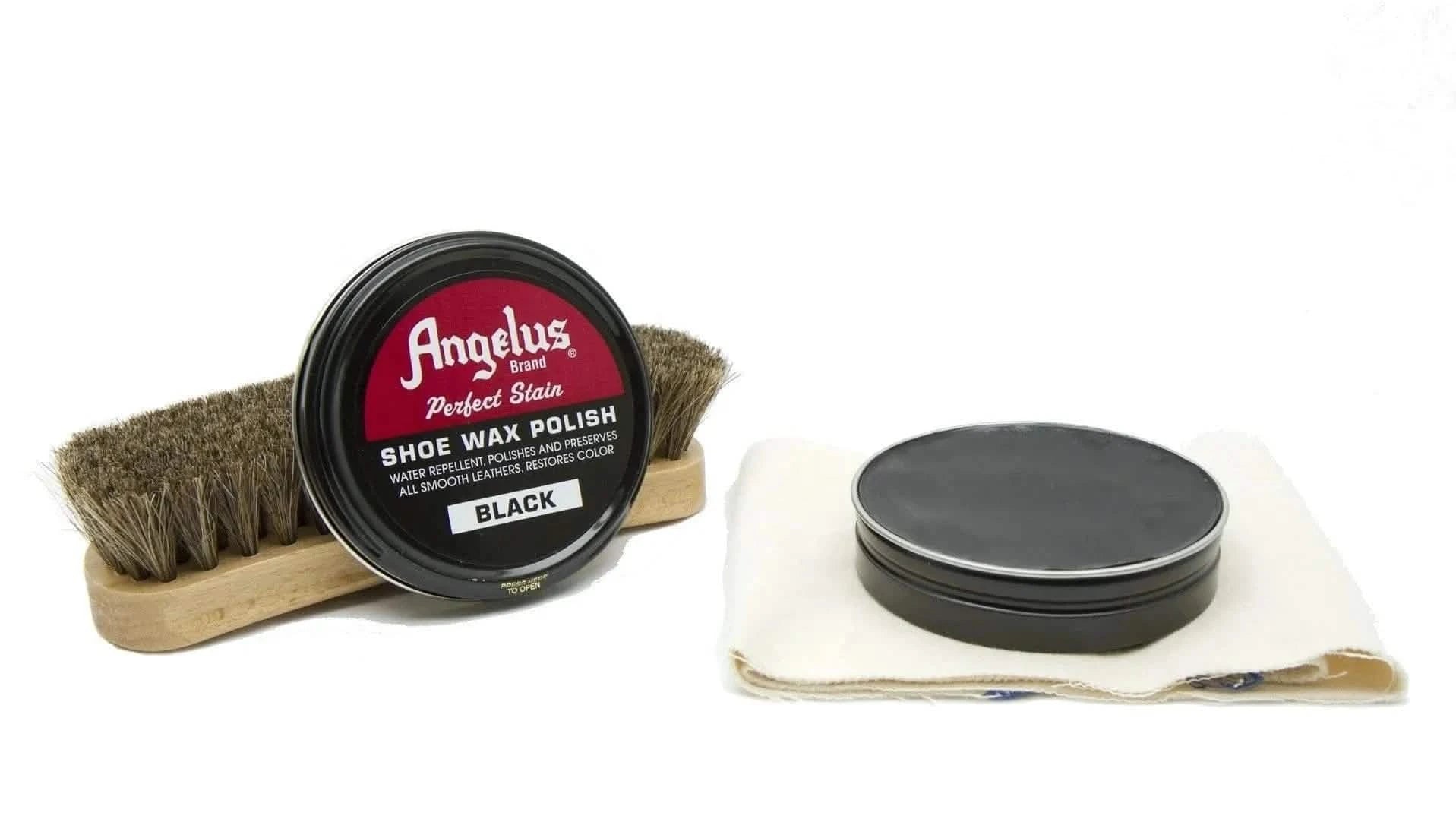 Angelus Direct Angelus Black Shoe Wax Polish Shoe Polish