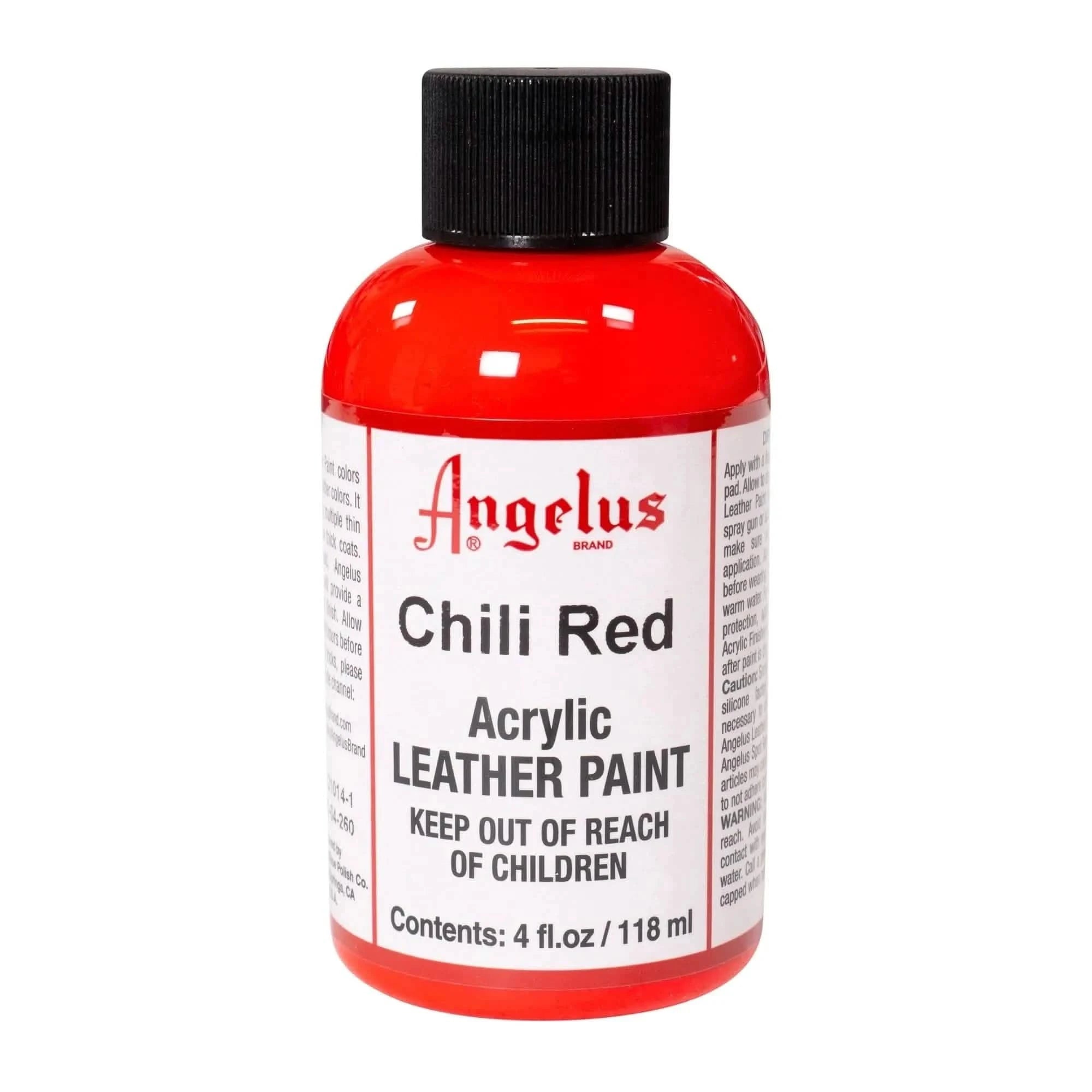 Angelus Direct Angelus Chili Red Paint 4 oz. Standard Paint