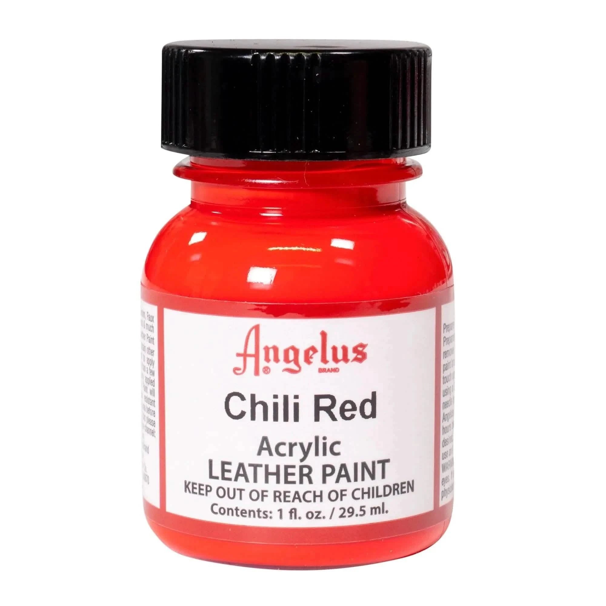 Angelus Chili Red Paint Acrylic paint for Leather Shoes Sneakers