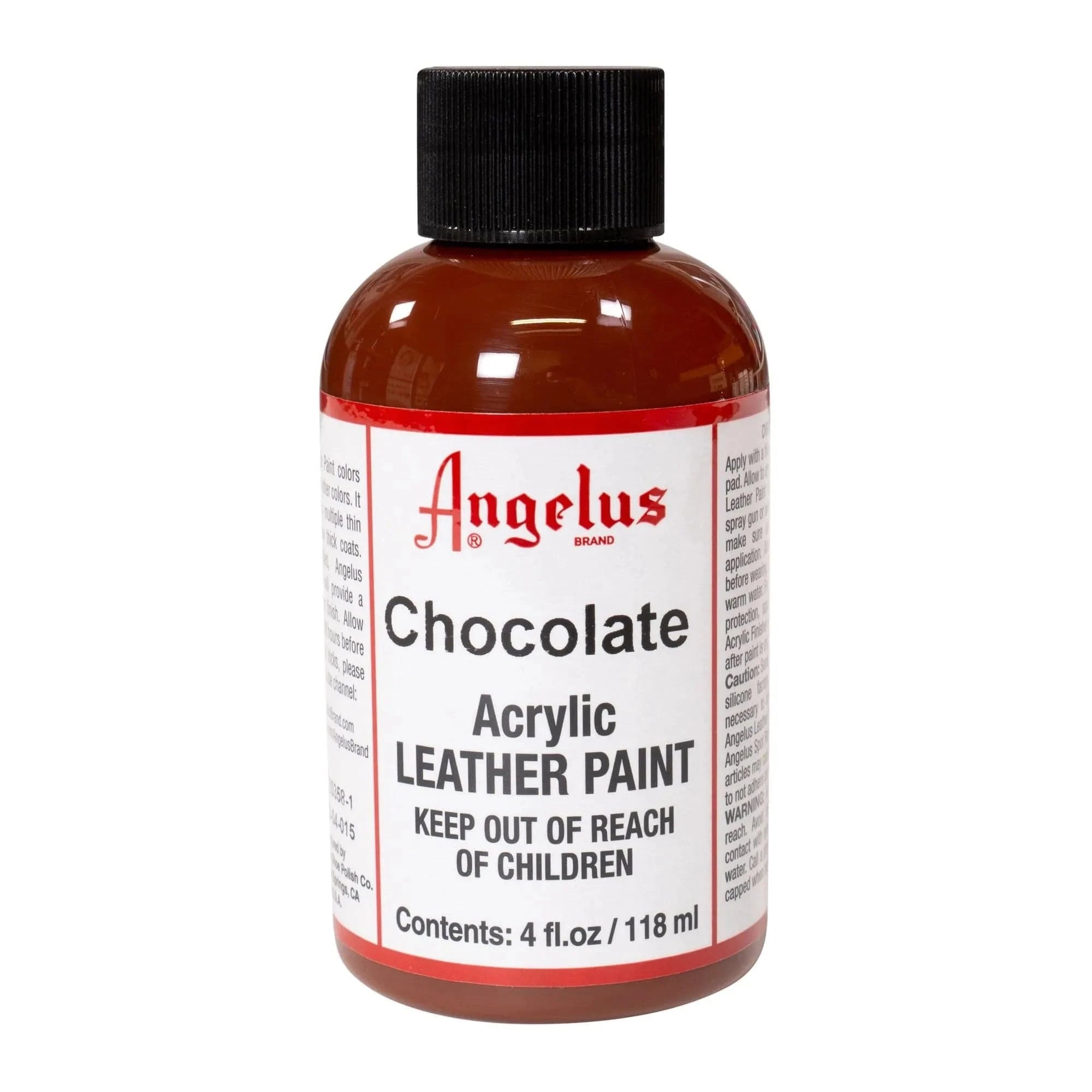 Angelus Direct Angelus Chocolate Paint 4 oz. Standard Paint