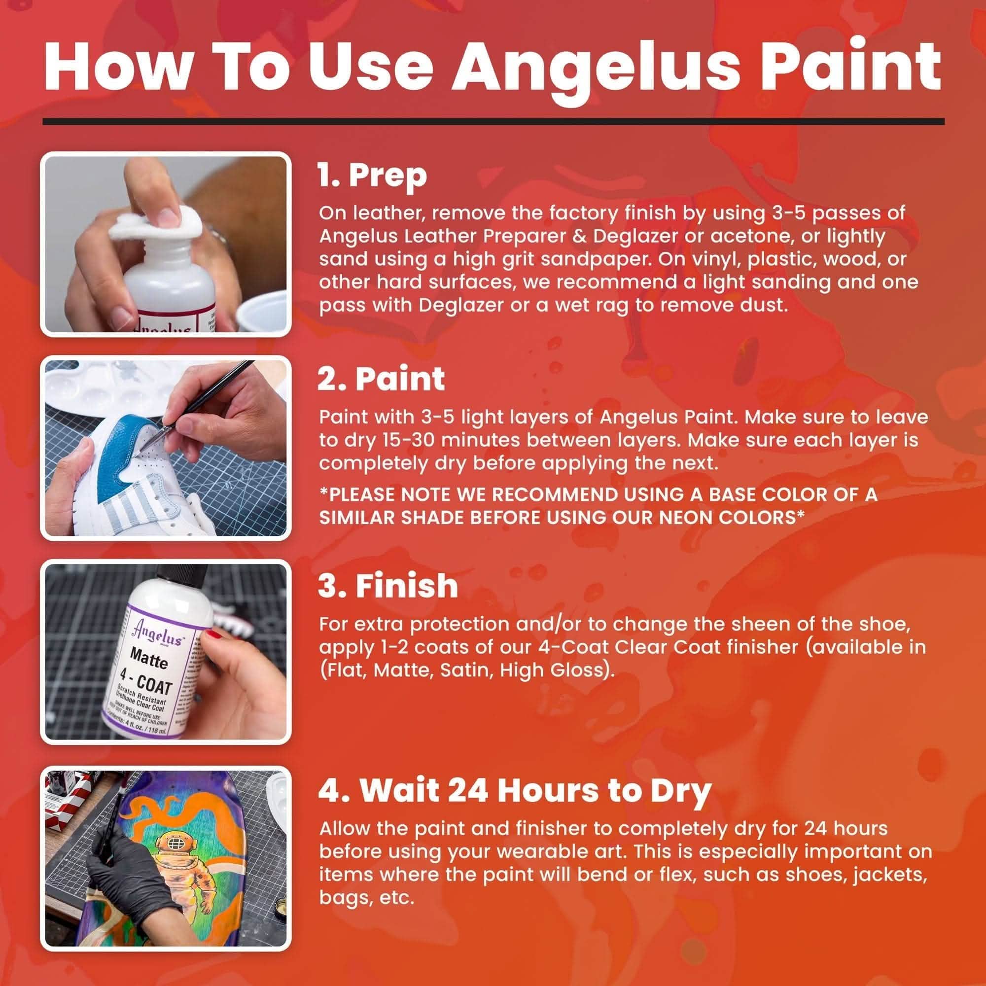 Angelus Direct Angelus Gift Box Blue Paint Standard Paint