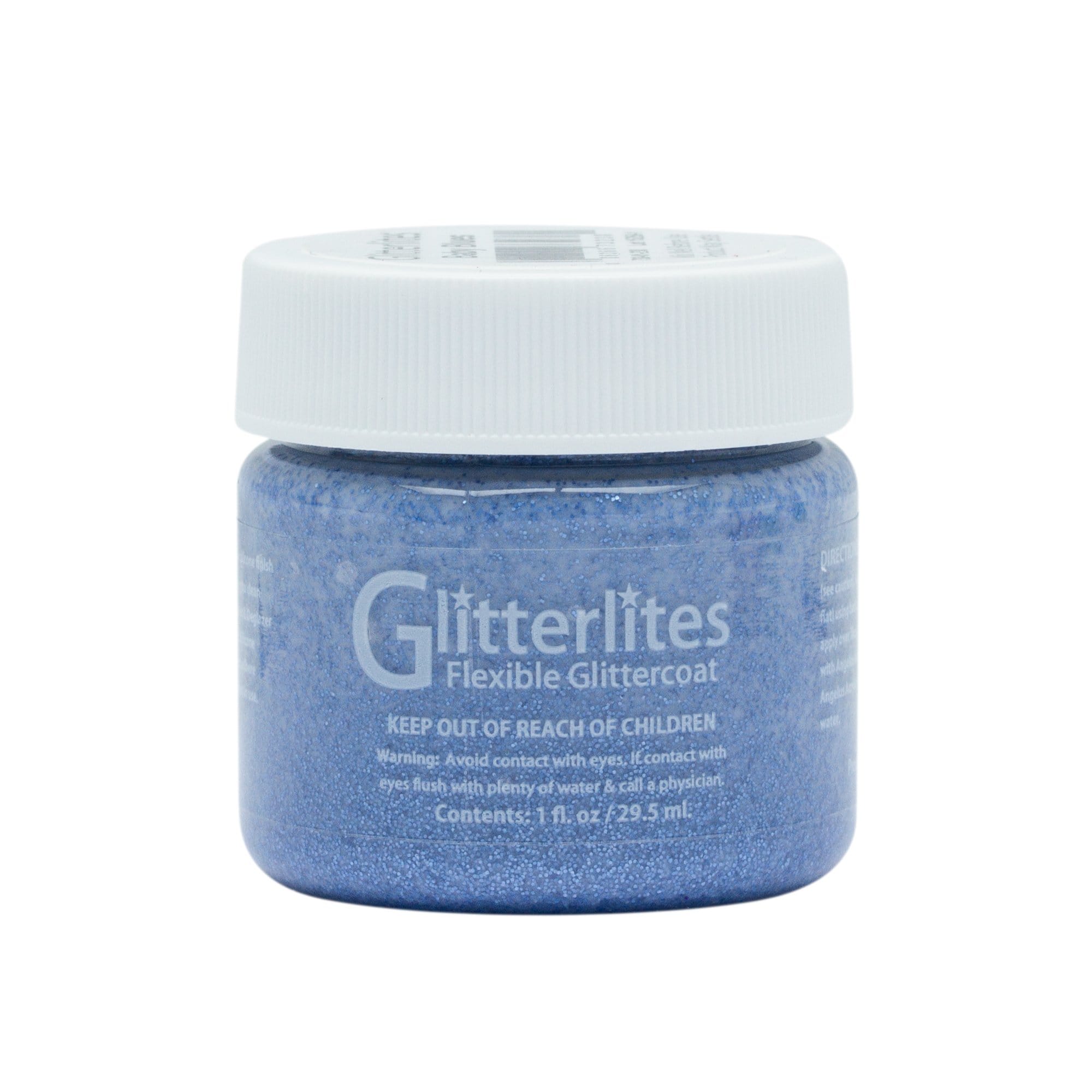 Angelus Glitterlites Paint - Baby Blues - Angelus Direct