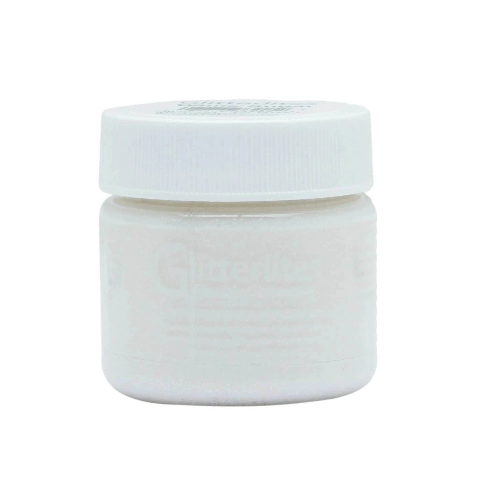 Angelus Direct Angelus Glitterlites Paint - White Sugar 1 oz. Glitterlites