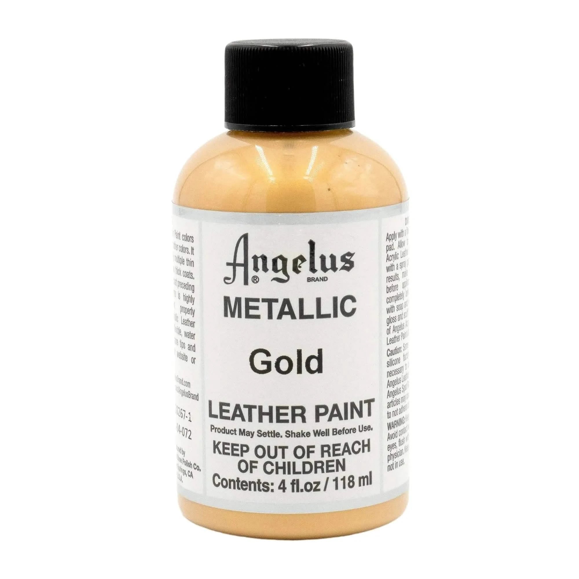 Angelus Direct Angelus Metallic Gold Paint 4 oz. Metallic Paint