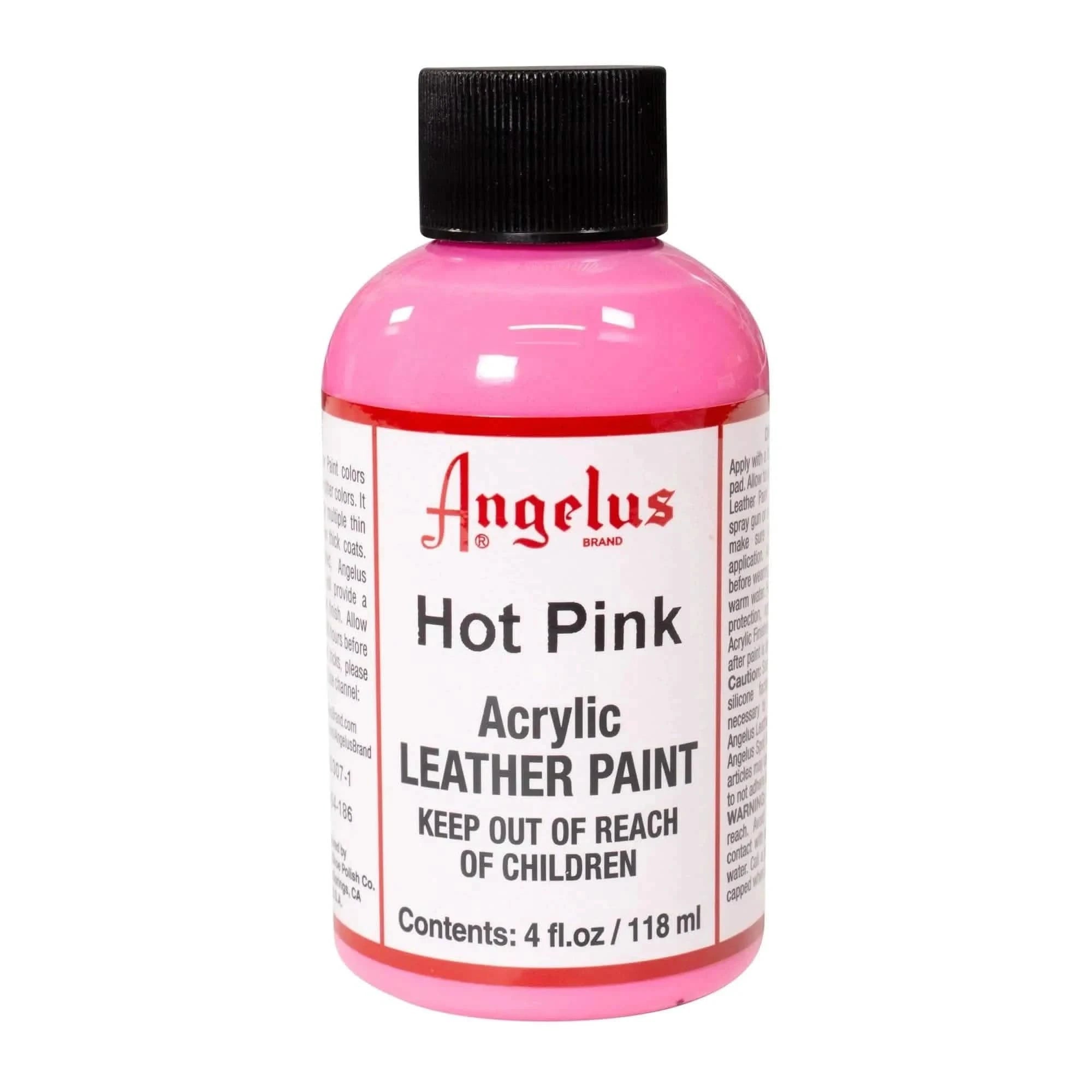 Angelus Direct Angelus Hot Pink Paint 4 oz. Standard Paint