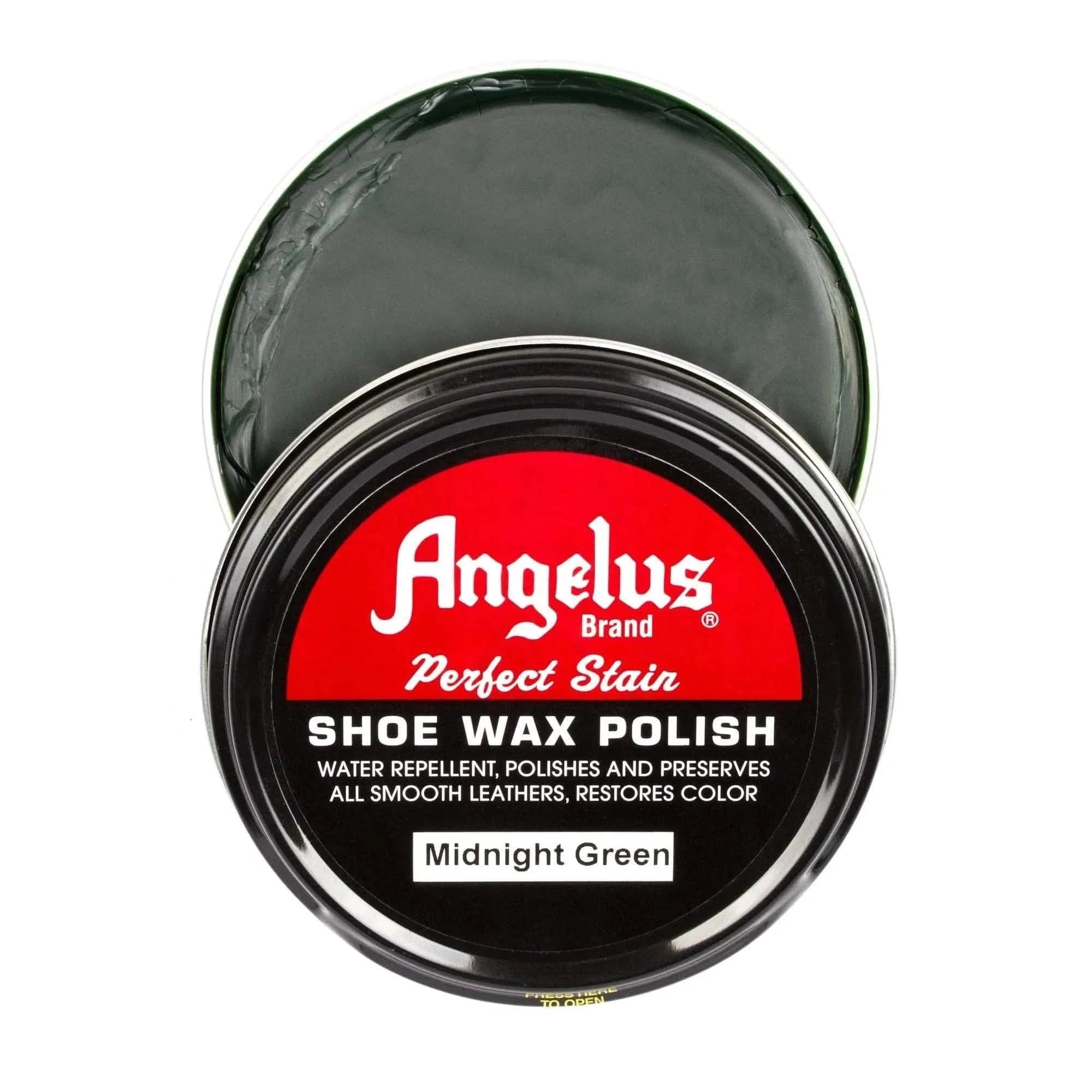 Angelus Direct Angelus Midnight Green Shoe Wax Polish Shoe Polish