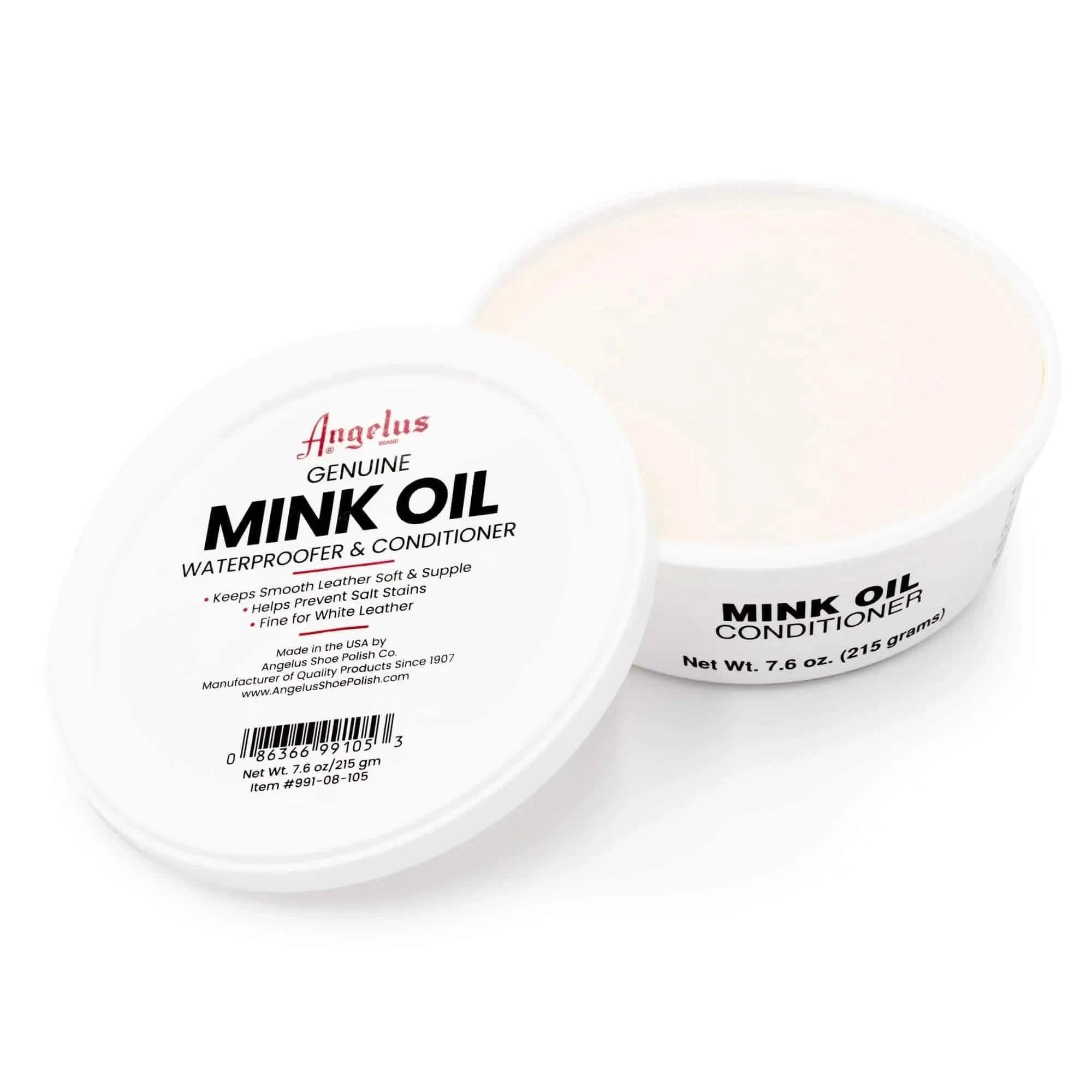Angelus Direct Angelus Mink Oil - Paste Tub / 8 oz. Conditioner