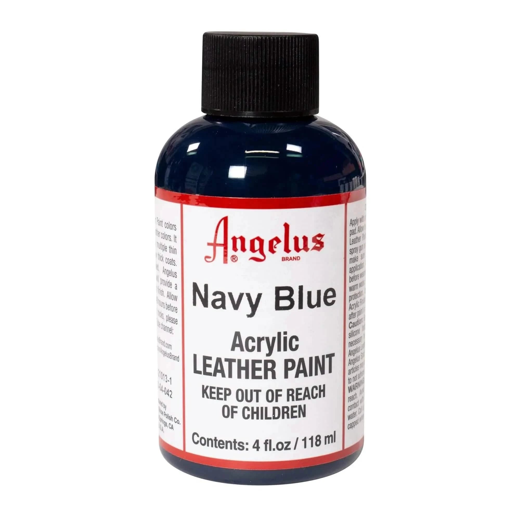 Angelus Direct Angelus Navy Blue Paint 4 oz. Standard Paint