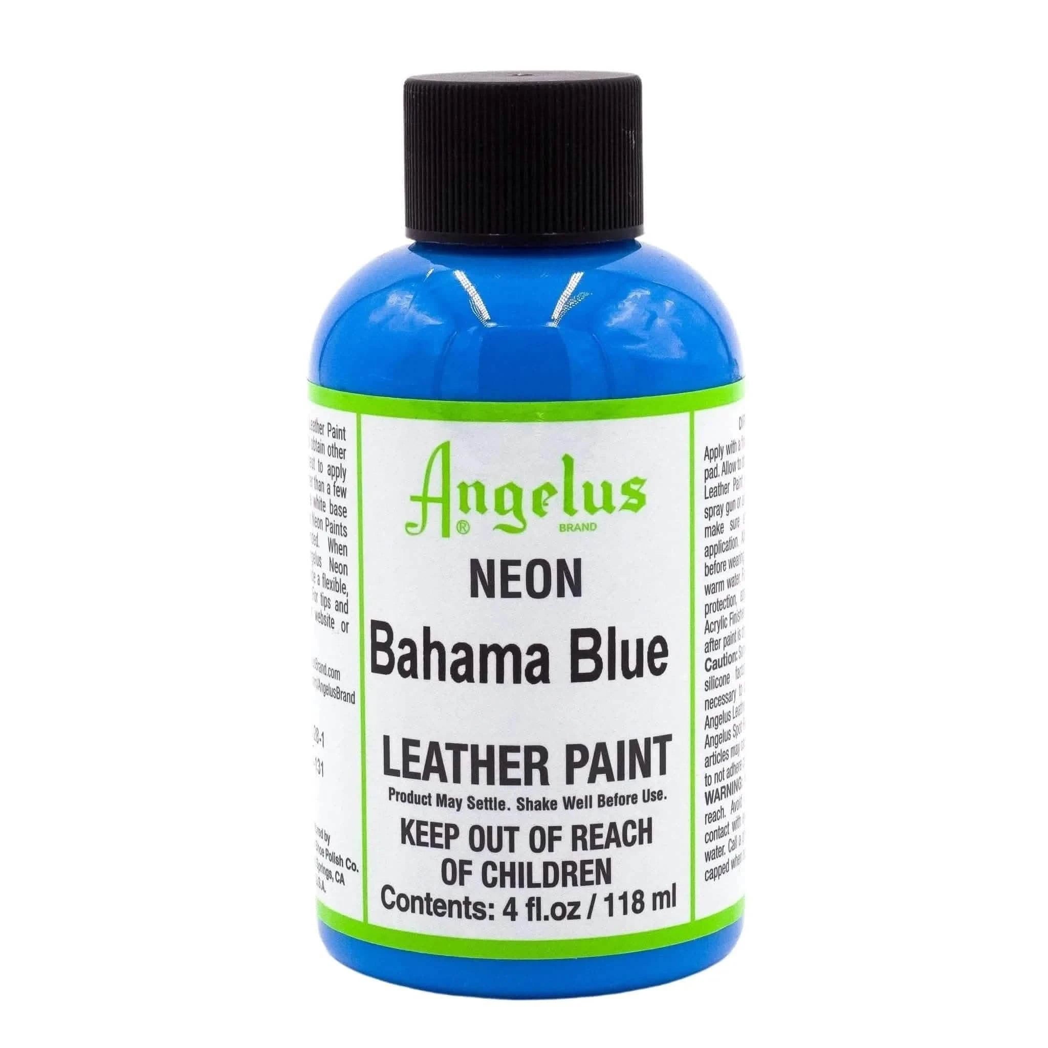 Angelus Direct Angelus Neon Bahama Blue Paint Neon Paint