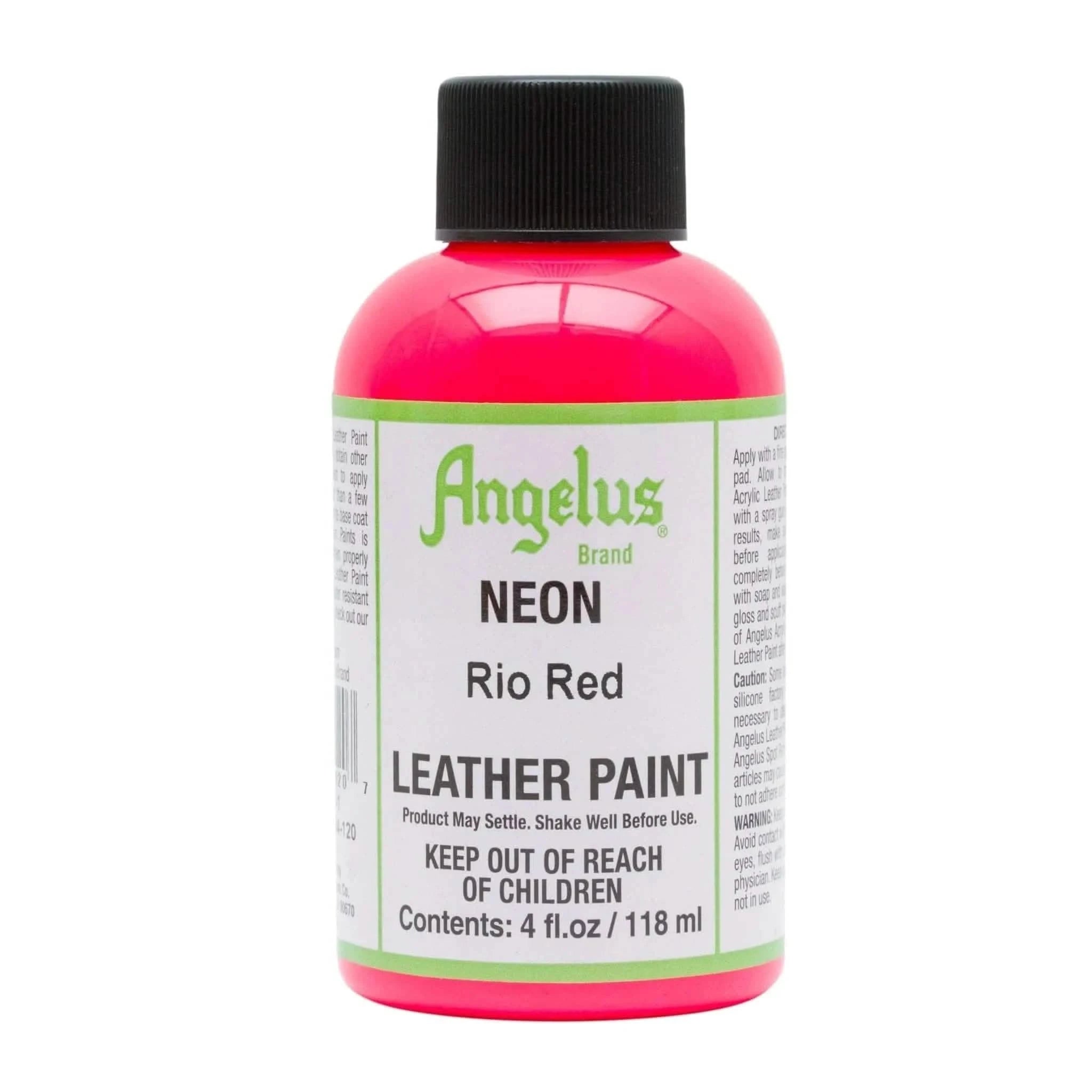 Angelus Direct Angelus Neon Rio Red Paint Neon Paint
