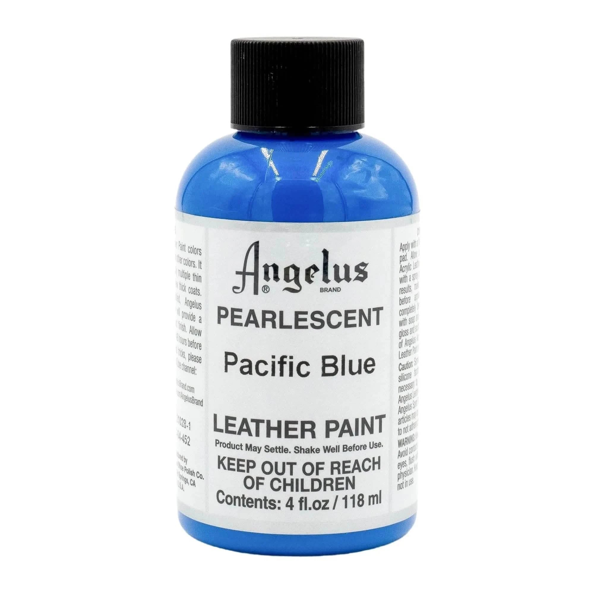 Angelus Direct Angelus Pearlescent Pacific Blue Paint 4 oz. Pearlescent Paint