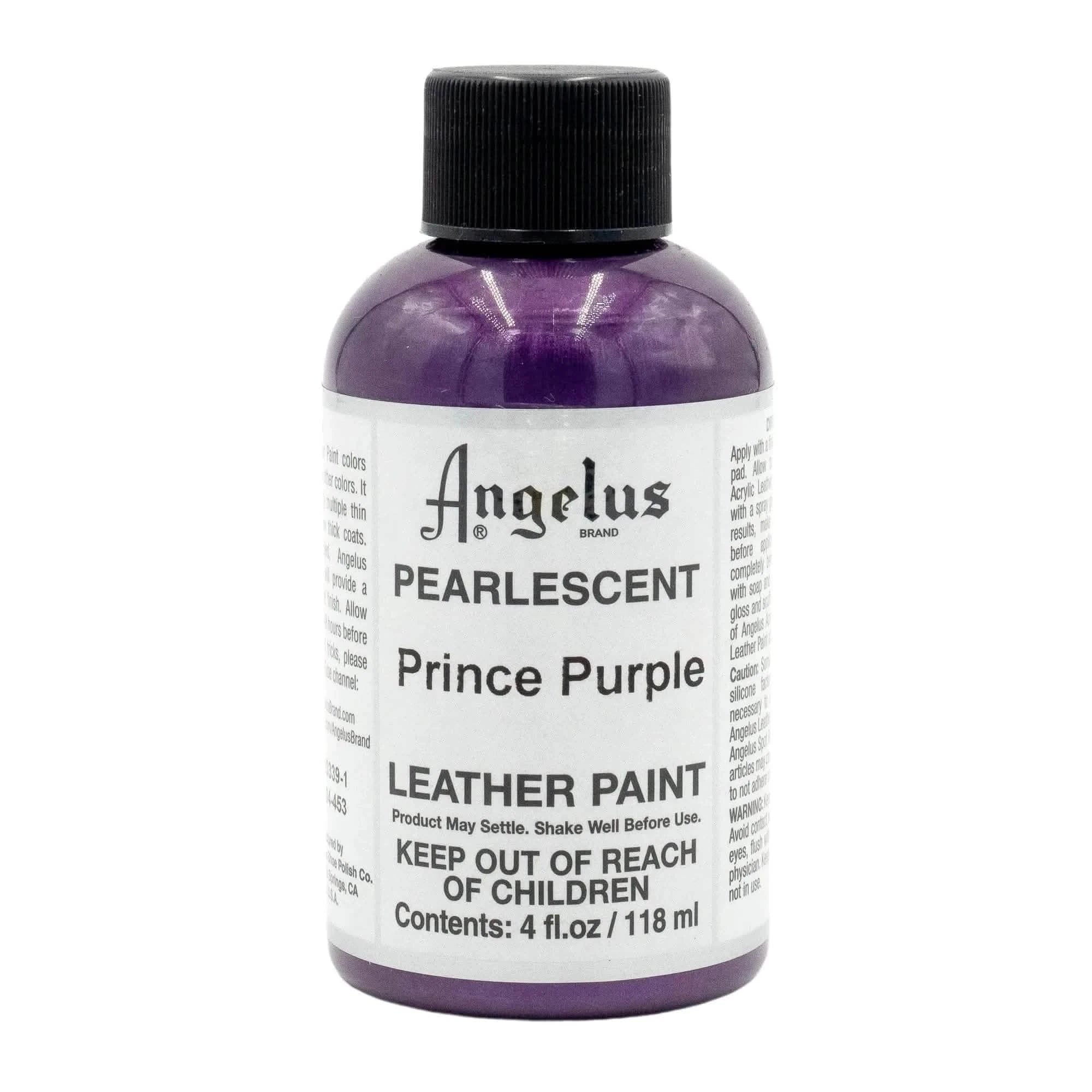 Angelus Direct Angelus Pearlescent Prince Purple Paint 4 oz. Pearlescent Paint