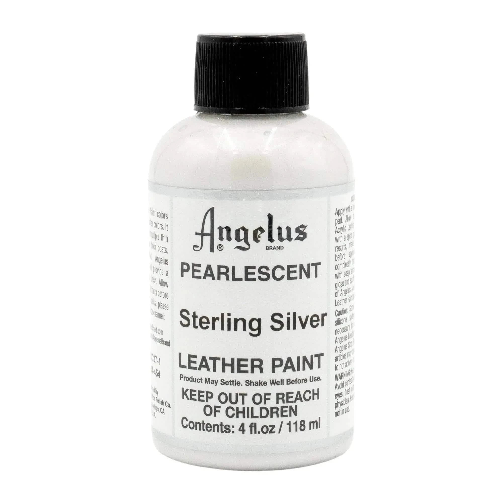 Angelus Direct Angelus Pearlescent Sterling Silver Paint 4 oz. Pearlescent Paint