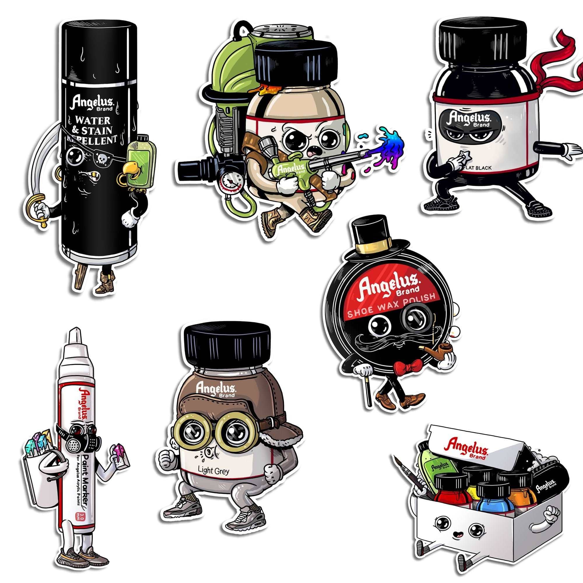 Angelus Products Sticker Pack by AlexMDC #2 - Angelus Direct