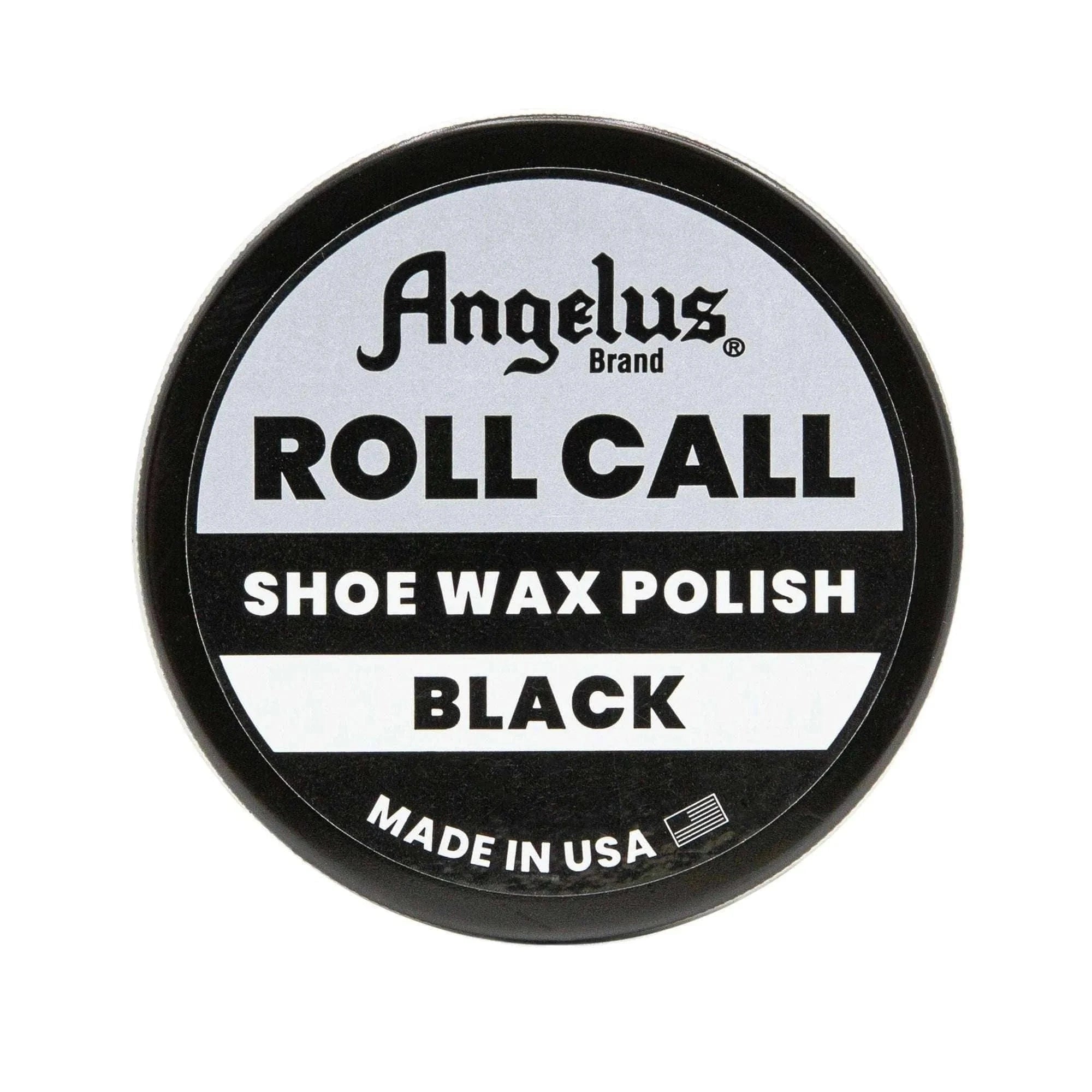 Angelus Roll Call Military Grade Shoe Wax Polish Black