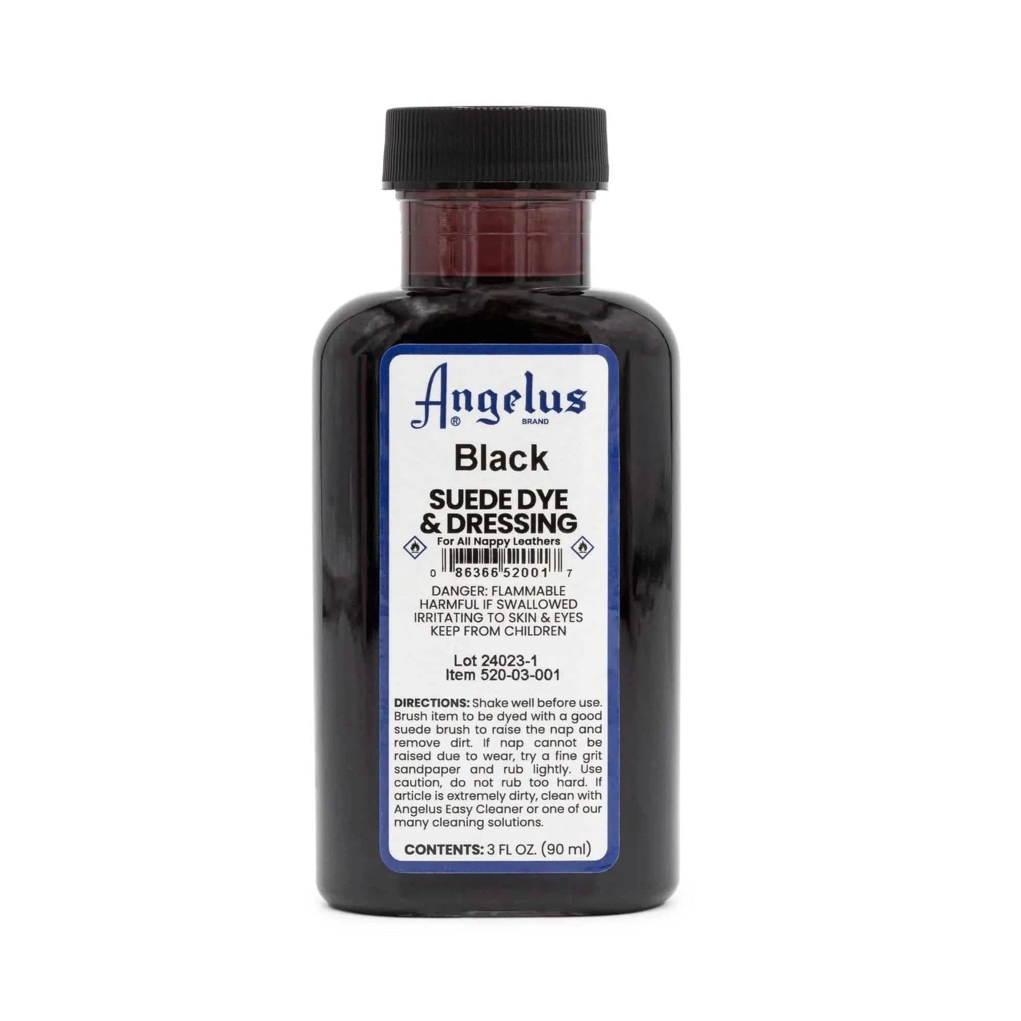 Angelus Direct Black Suede Dye Suede Dye