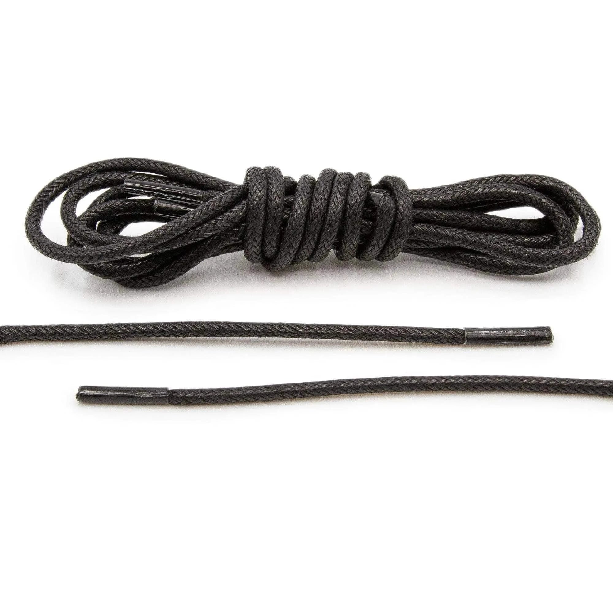 Black Waxed Dress Shoelaces Shoelaces for Sale Online
