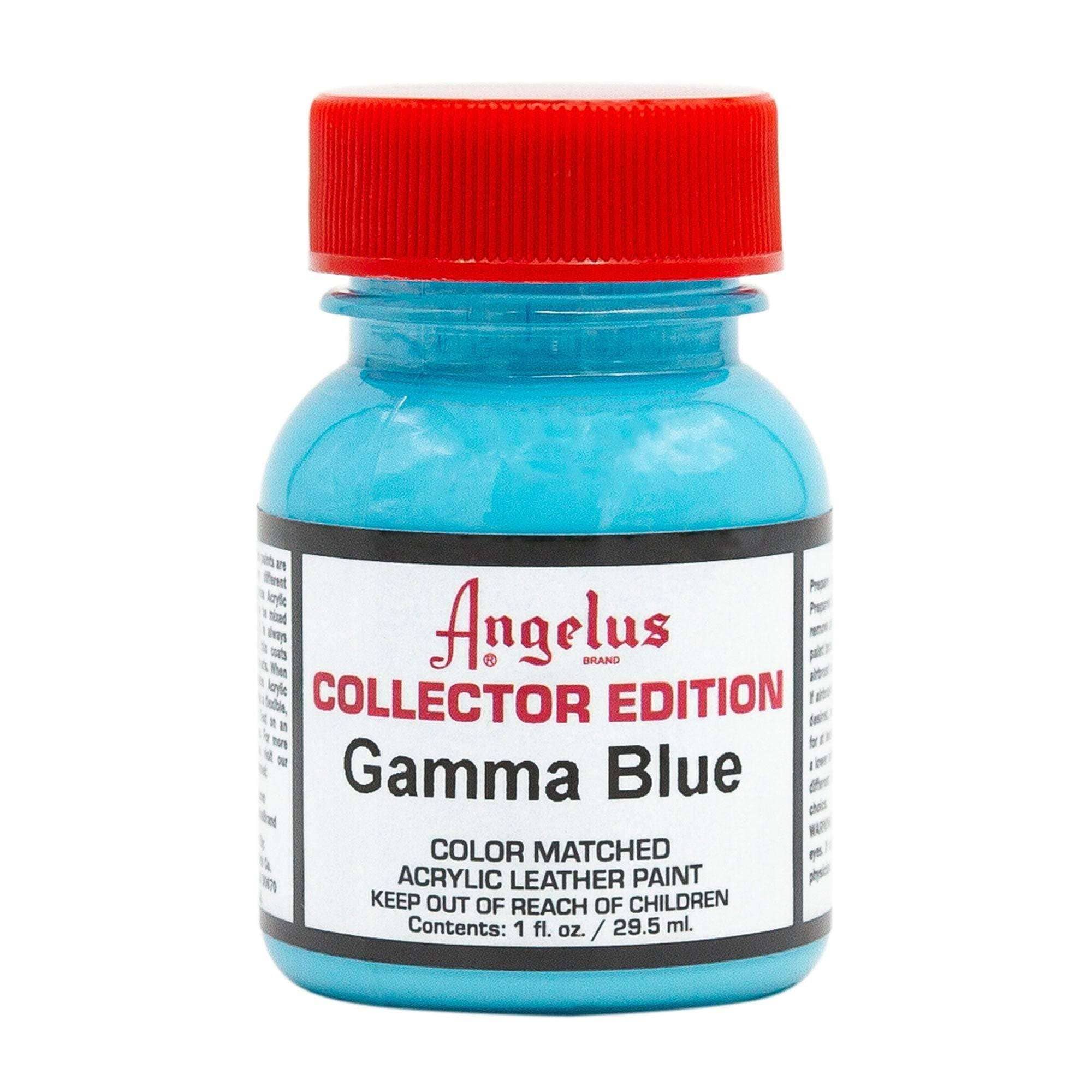 Collector Edition Gamma Blue Acrylic Leather Craft Paint