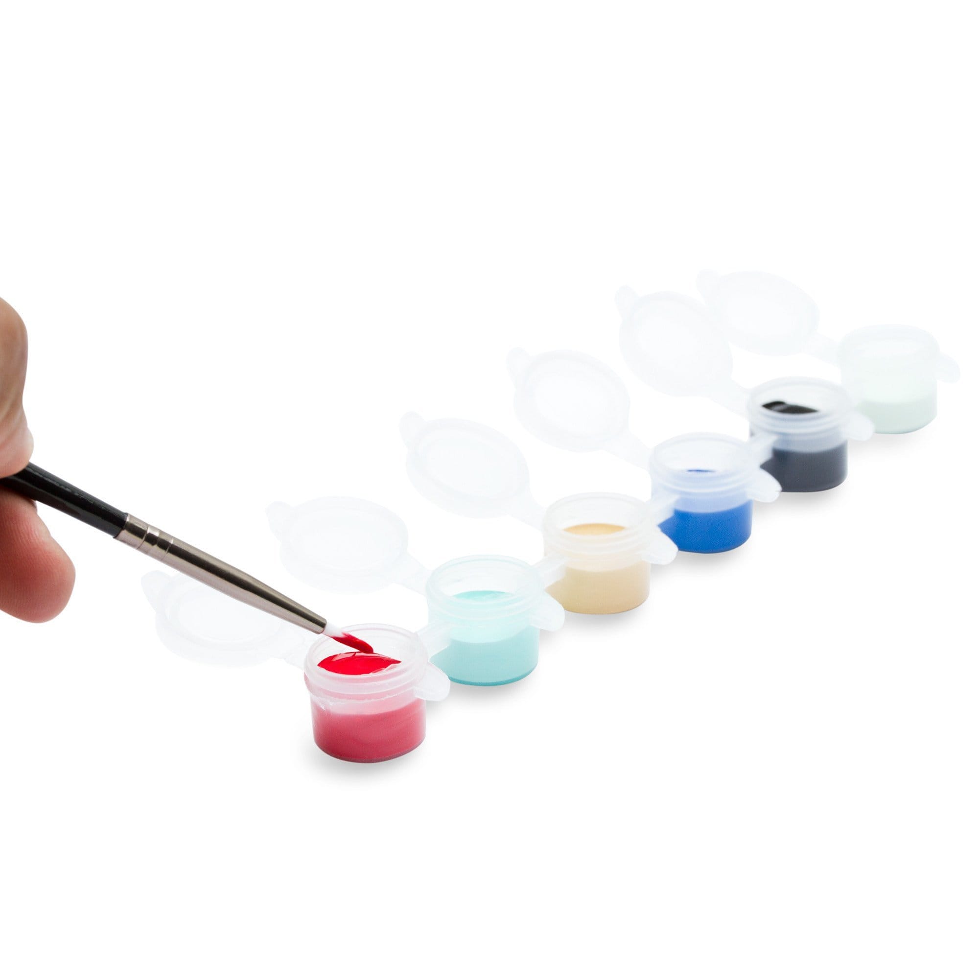Empty Paint Cups - 6x 1/6th oz. - Angelus Direct