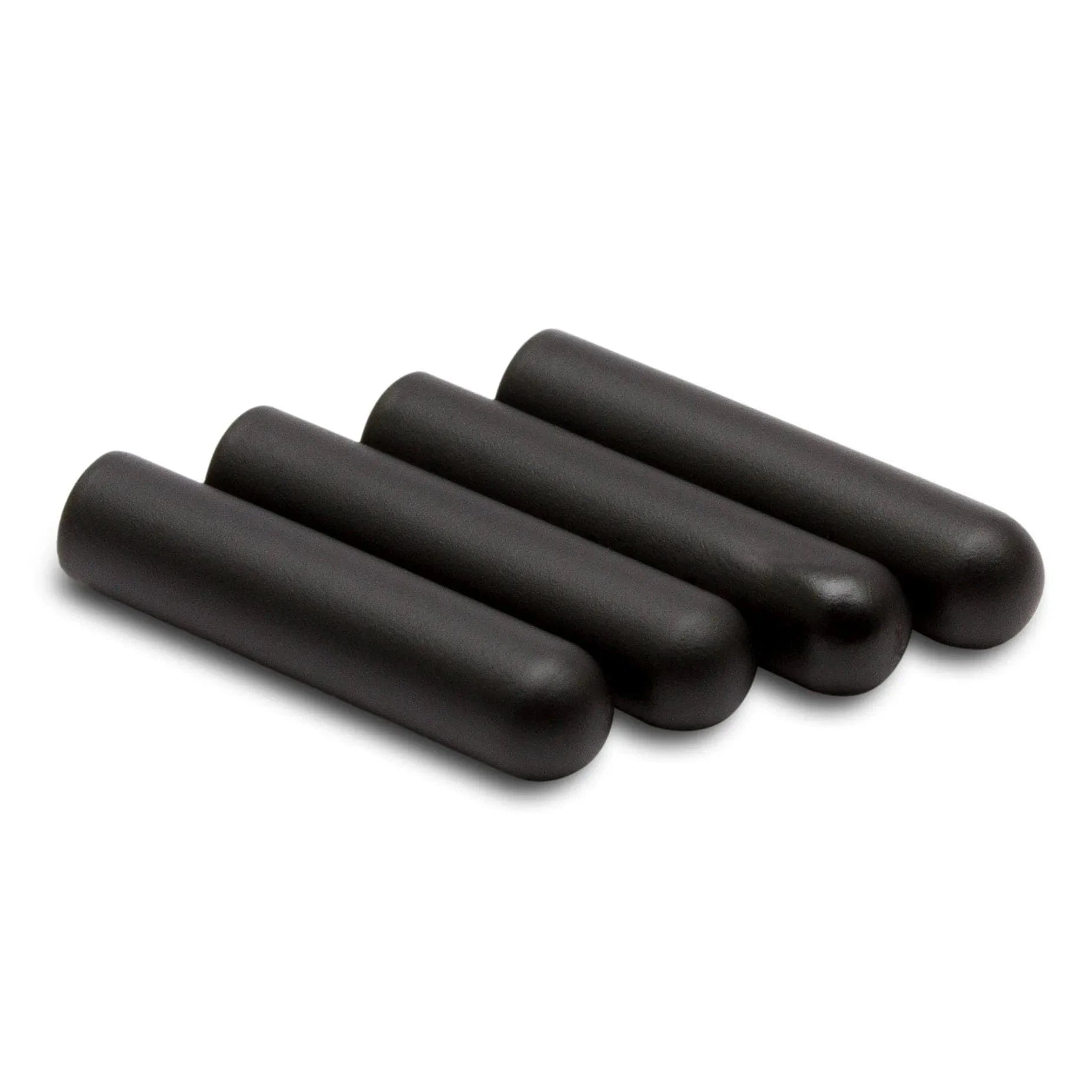 Lace Lab Flat Black Bullet Aglets Flat Black Aglets