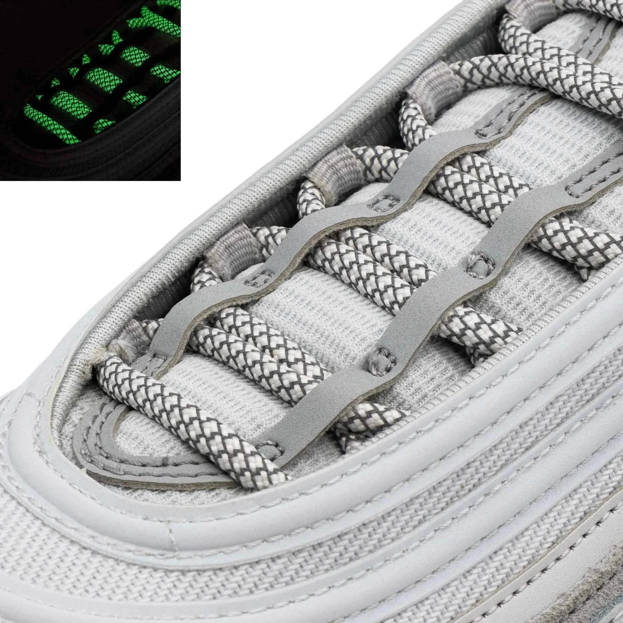 Lace Lab Glow In The Dark 3M Reflective Rope Laces Reflective Rope Shoelaces