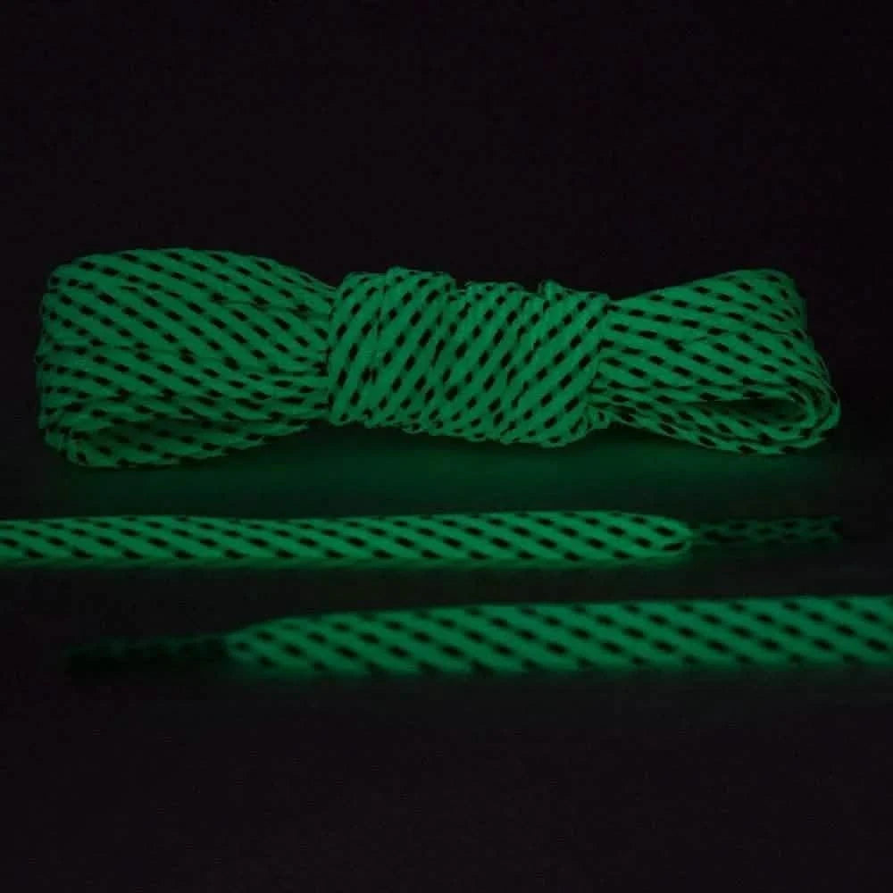 Lace Lab Glow In The Dark - Reflective Flat Laces 2.0 Reflective Flat Shoelaces