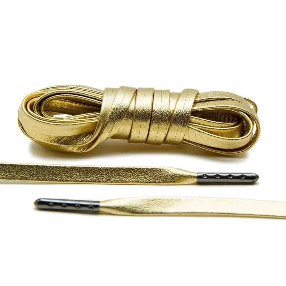 Replacement Shoelaces Black And Gold Shoelaces Waxed Rope Groove