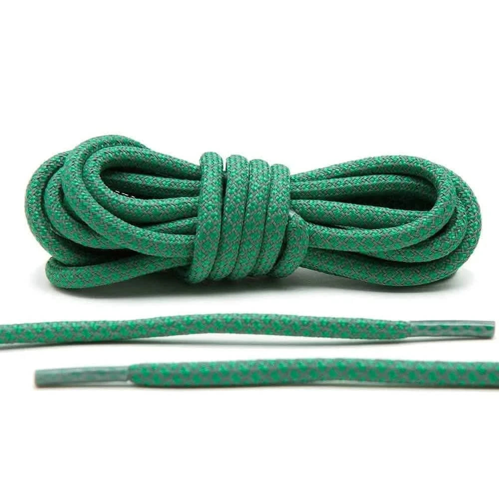Lace Lab Green 3M Reflective Rope Laces Reflective Rope Shoelaces