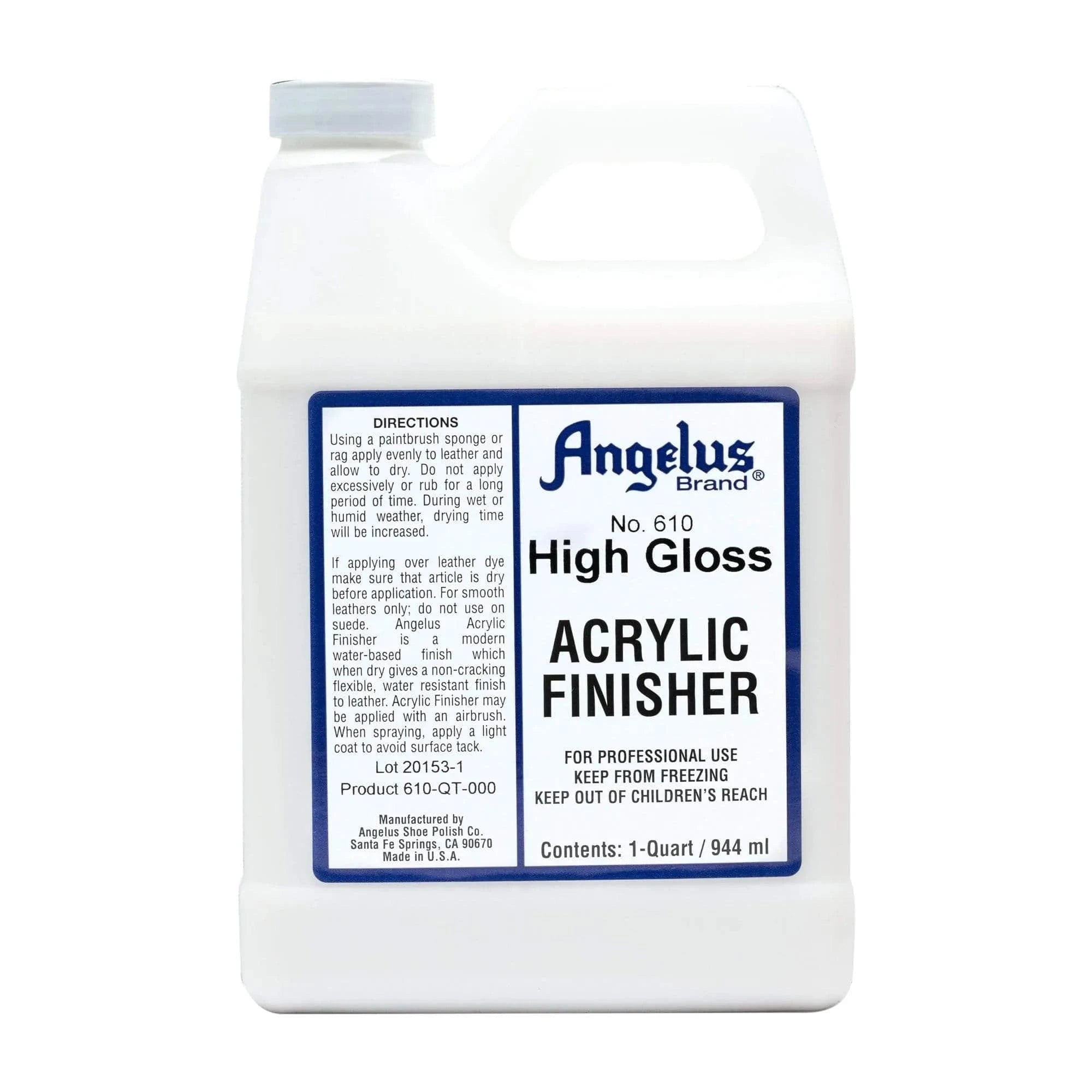 High Gloss Acrylic Finisher - Angelus Direct