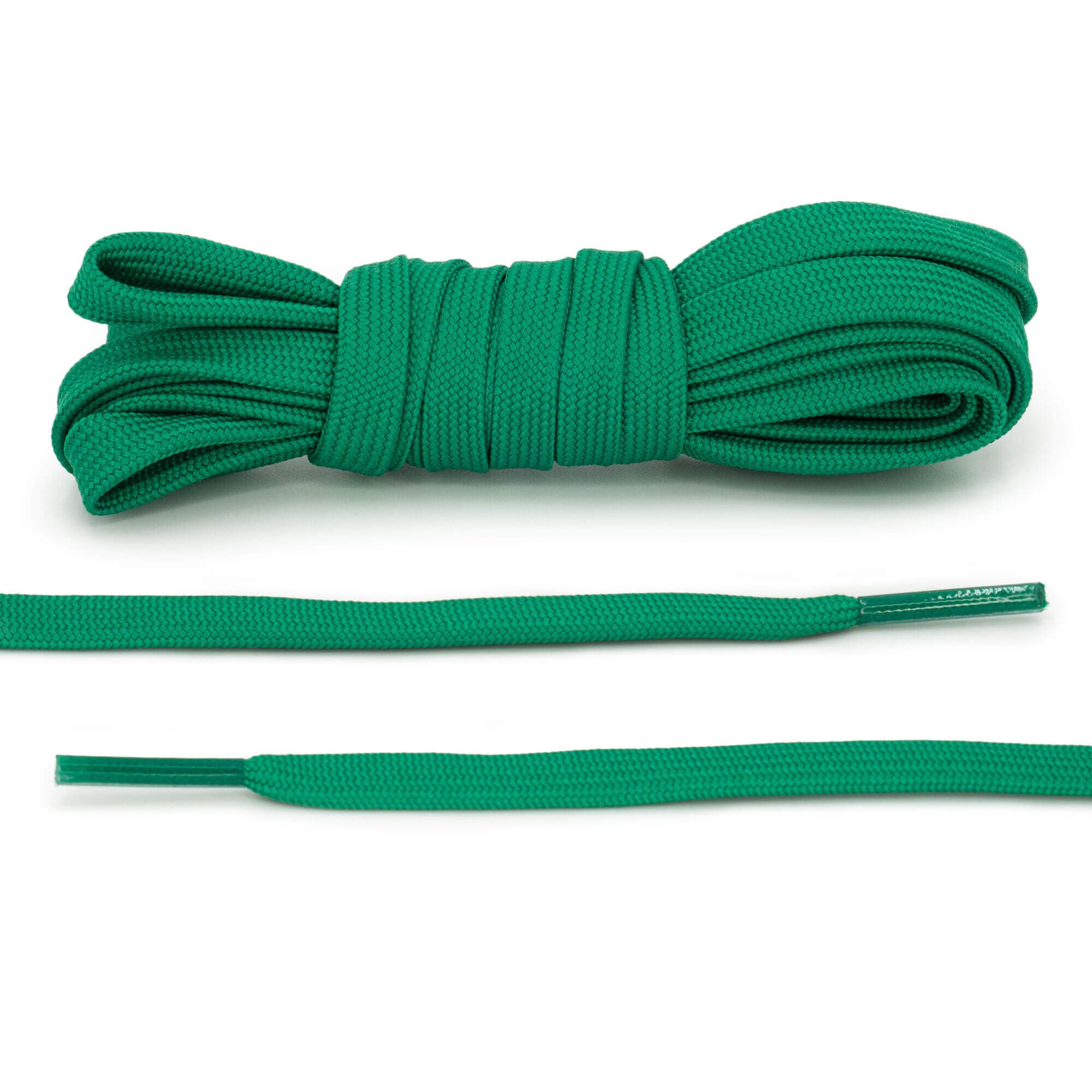 Dark green orders laces