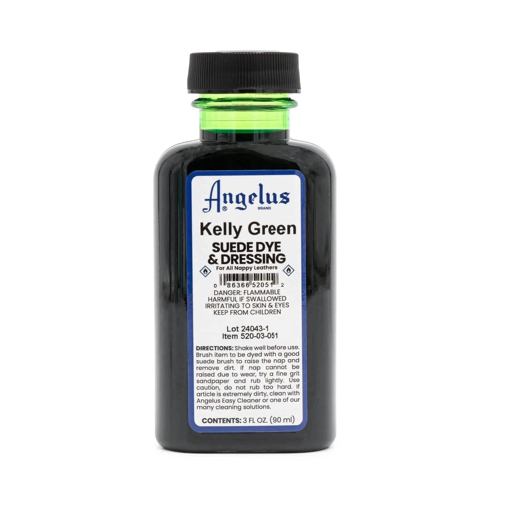 Angelus Direct Kelly Green Suede Dye Suede Dye