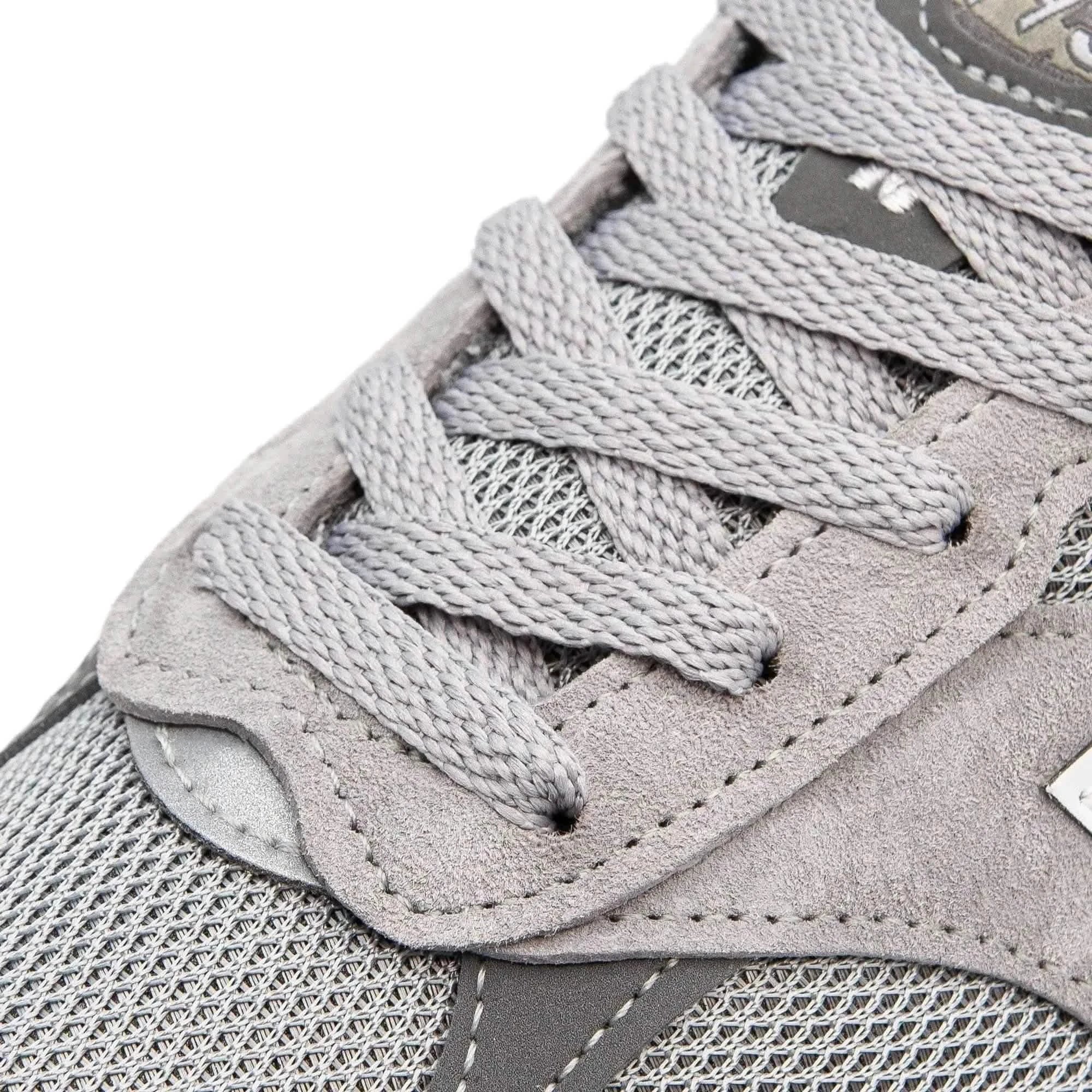 Lace Lab Light Grey Shoe Laces Flat Shoelaces