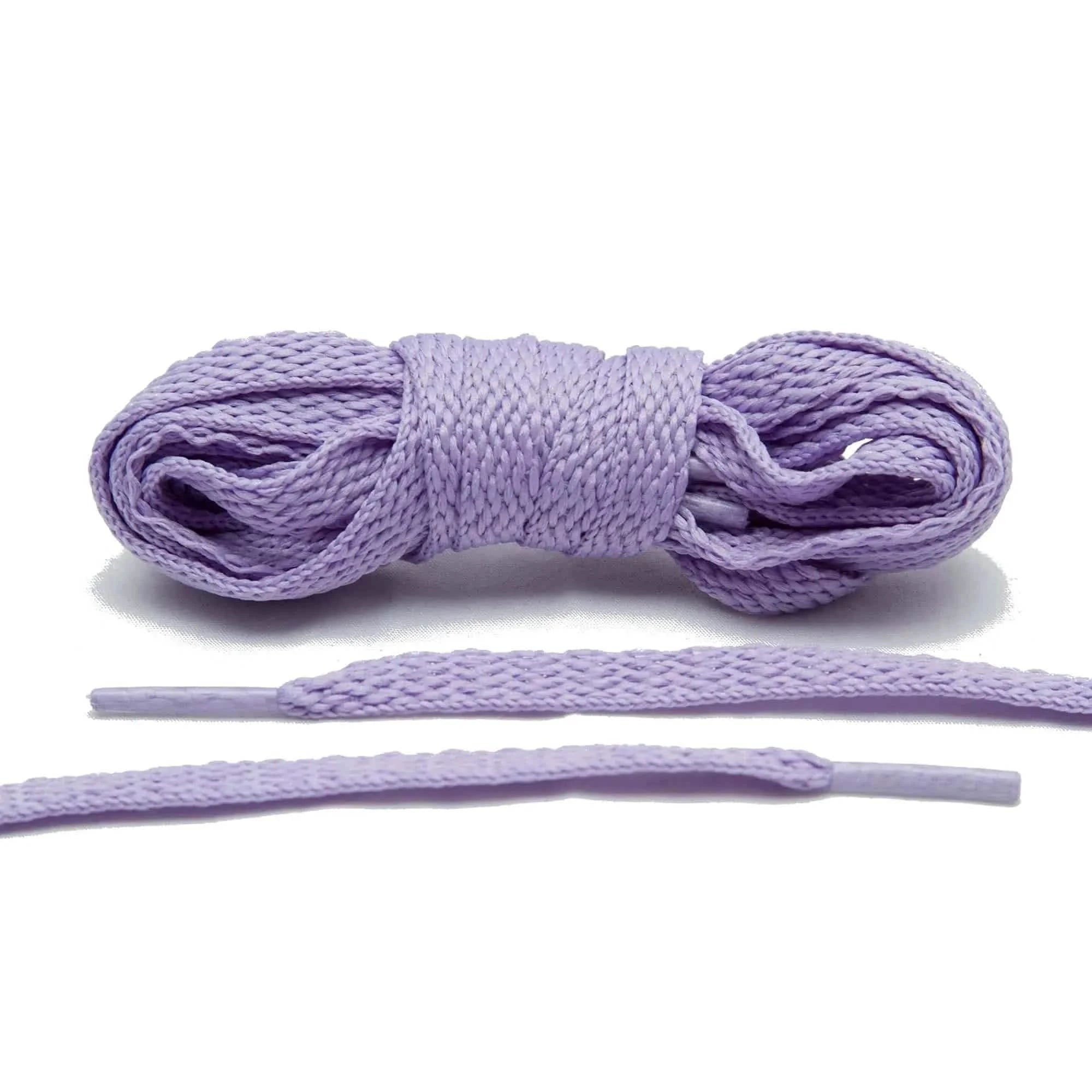 Lace Lab Lilac Shoe Laces Flat Shoelaces