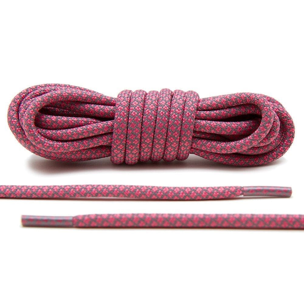 Pink 3M Reflective Rope Laces - Angelus Direct